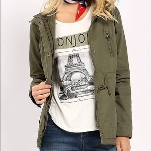 Olive Green Utility Jacket